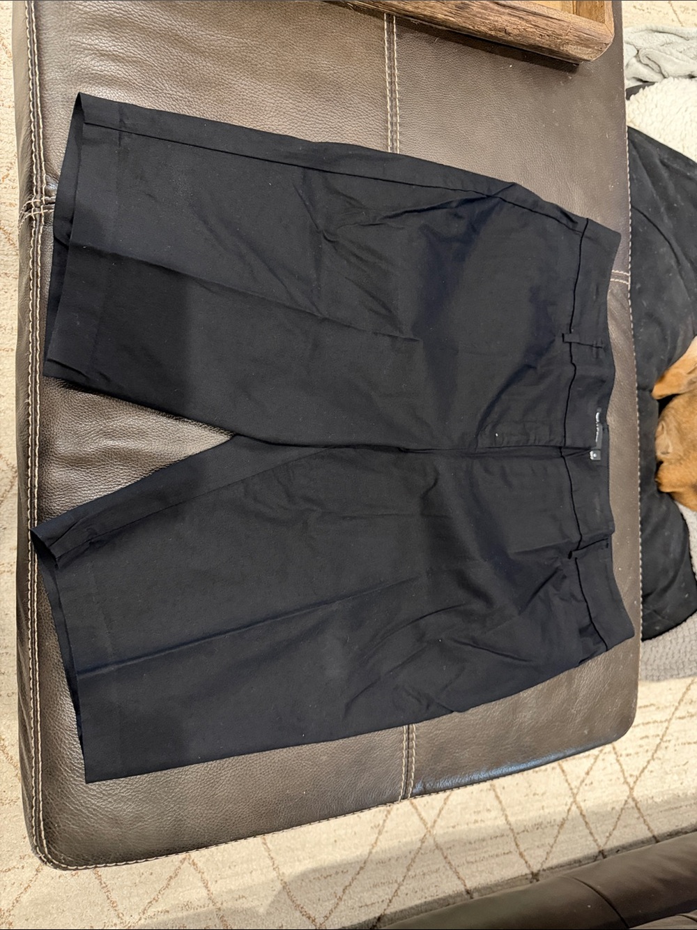 NY Collection Black Women's Bermuda Shorts
